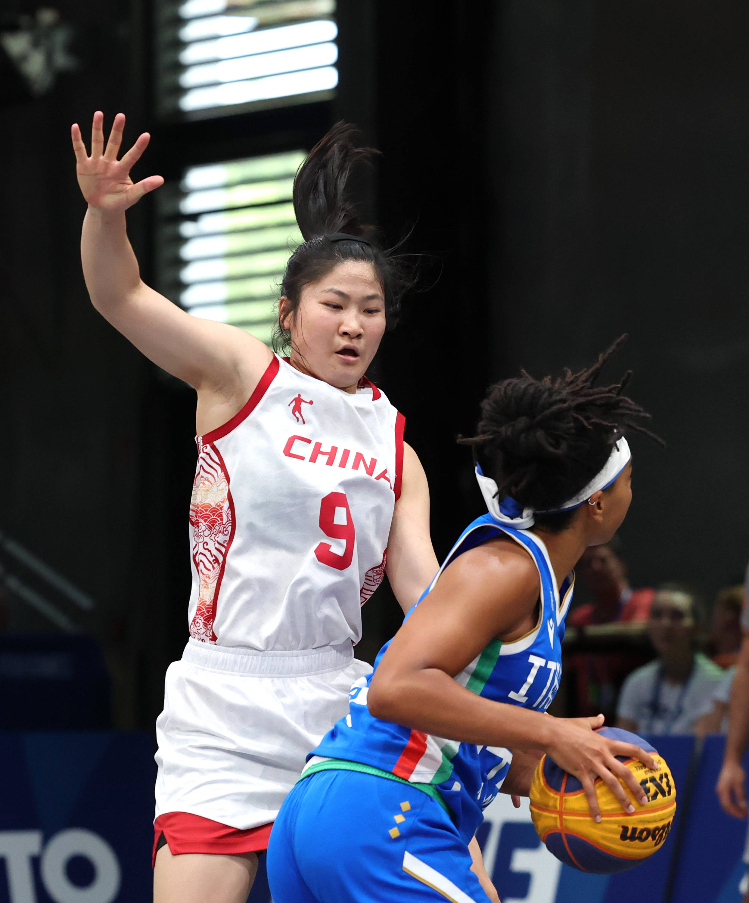 （体育）大运会——女子三人篮球：中国队晋级四强