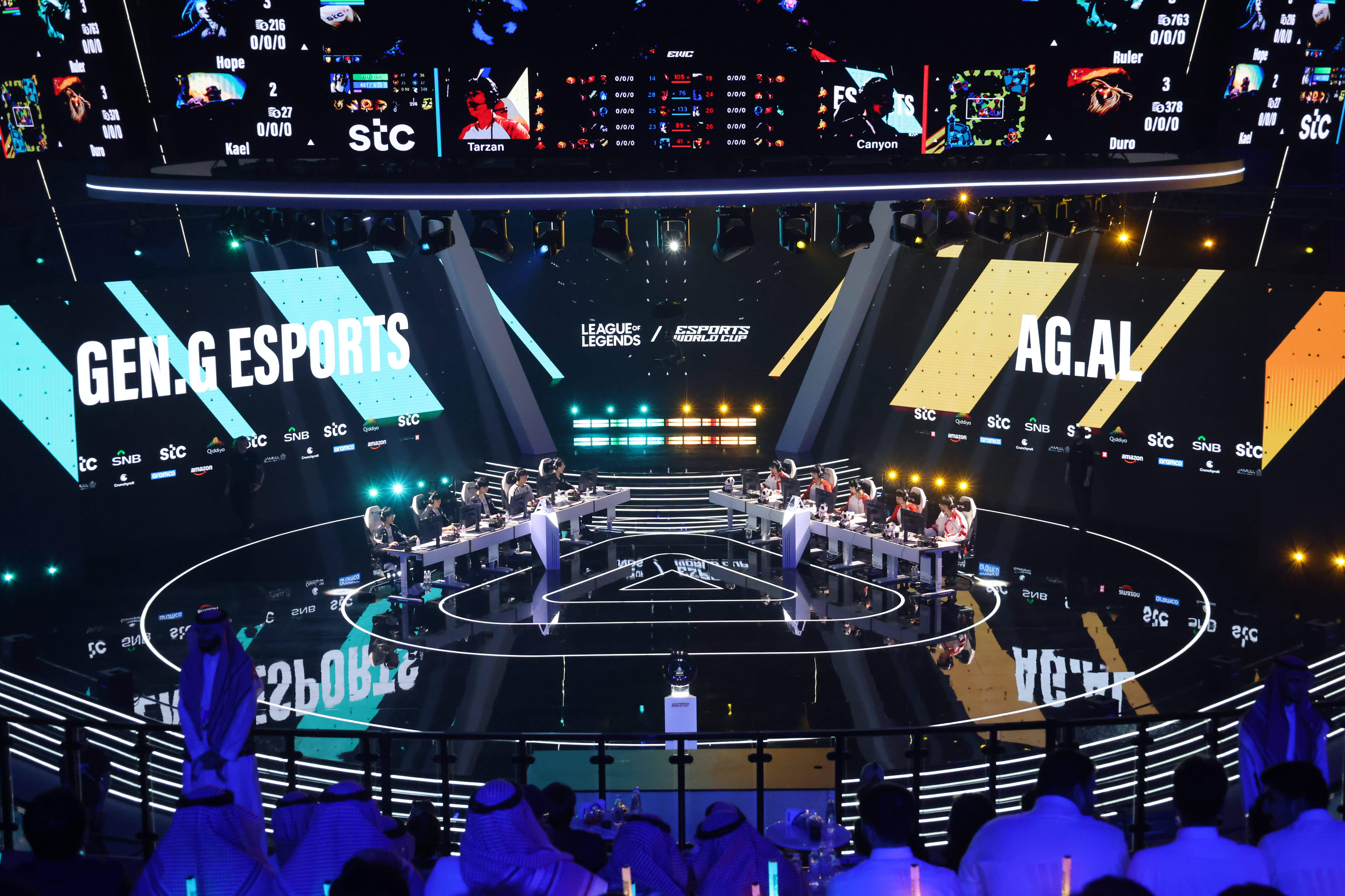 （体育）电子竞技——电竞世界杯：中国战队AG.AL获英雄联盟项目亚军