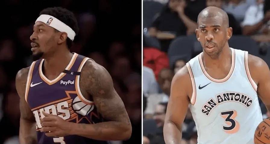 NBA媒体透露：比尔主动将3号球衣让给保罗，得到了快船总裁弗兰克的大加赞赏